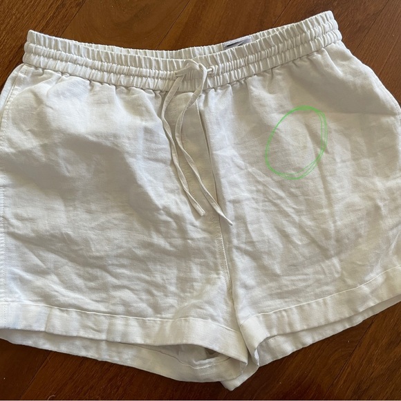 & Other Stories Cotton/Linen Shorts - Picture 1 of 5